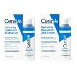 CeraVe Hydrating Hyaluronic Acid Serum, 1 FL OZ (30 mL), developed with dermatologists, replenishes hydration, locks in moisture, and supports the skin barrier with ceramides, hyaluronic acid, and vitamin B5.