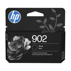 HP 902 Black Ink Cartridge, designed for high-quality printing, with one original HP ink cartridge included.