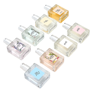 8-piece Philosophy Mini Fragrance Set features a variety of scents in square glass bottles with white spray tops, including Amazing Grace, Pure Grace, Living Grace, and Falling in Love, each with distinct pastel labels and floral designs.