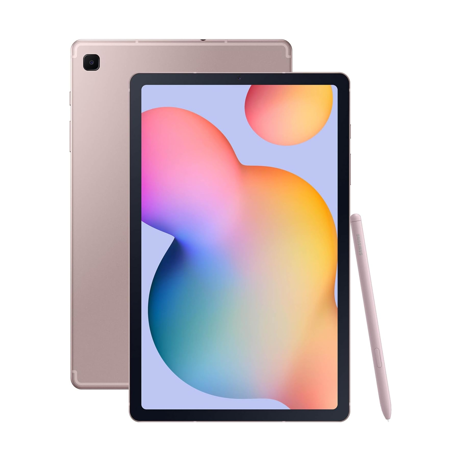 A tablet with a matching stylus pen.