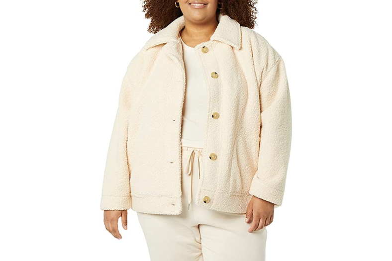 amazon aware sherpa women's jacket