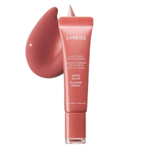 LANEIGE Glaze Craze Tinted Lip Serum in Maple Glaze shade; 0.42 oz (12g).