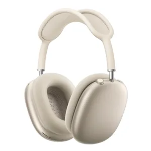 Over-ear headphones with a mesh canopy and memory foam ear cushions, designed for comfort and high-quality audio.