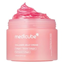 Medicube Collagen Jelly Cream, featuring collagen, soluble collagen, and hydrolyzed collagen, 110 ml/3.71 fl. oz.