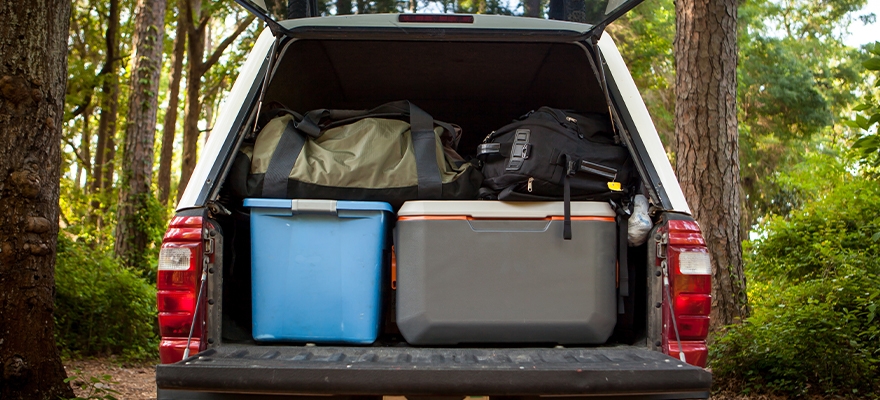 yeti cooler alternatives in back of car