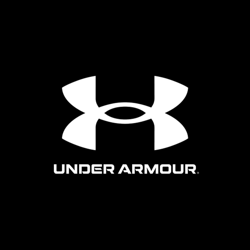 Under Armour logo with brand name.