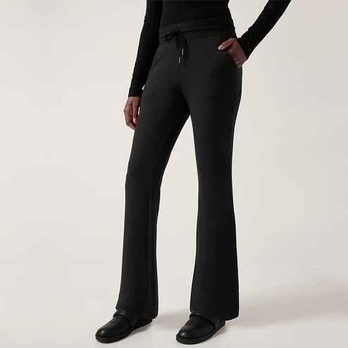women in black pants