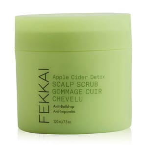 Fekkai Apple Cider Detox Scalp Scrub, 220 mL/7.5 oz., designed for anti-build-up and impurities removal.