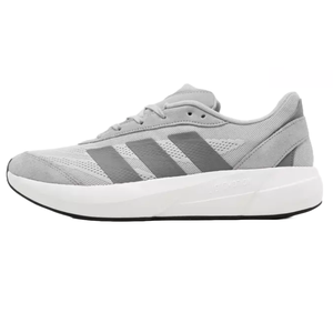 Adidas Men's Lightshift Shoes are gray athletic sneakers featuring a breathable mesh upper, signature three-stripe design on the sides, and a cushioned white midsole for comfort.