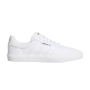 Adidas Men's Vulc Shoes feature a sleek, all-white design with a classic low-top silhouette, lace-up closure, and textured rubber sole. The shoes showcase subtle Adidas branding on the side and heel for a clean and minimalist look.