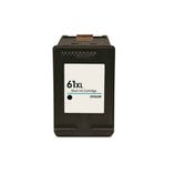 HP 61XL black ink cartridge, model CH563W.