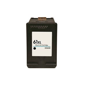 HP 61XL black ink cartridge, model CH563W.