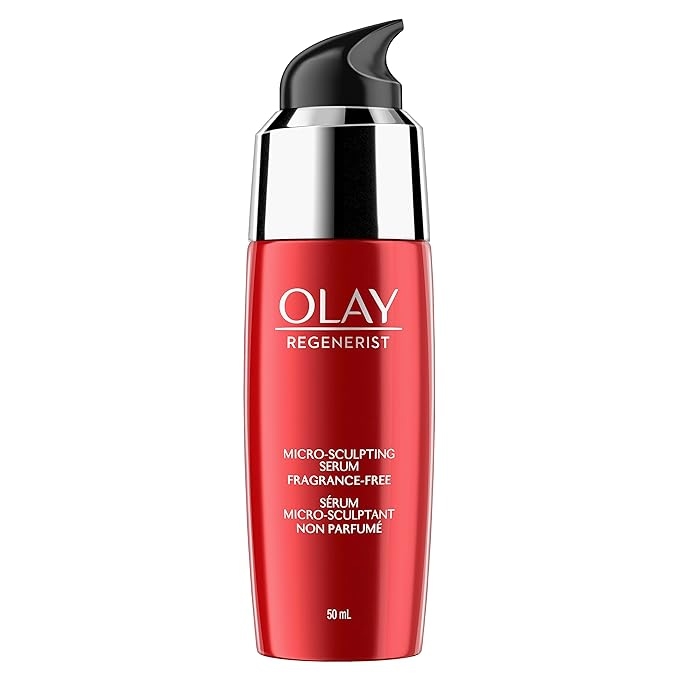 Olay Regenerist Micro-Sculpting Serum, fragrance-free, 50 mL.