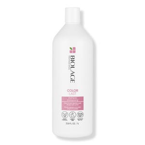 Biolage Professional Color Last Shampoo for color-treated hair, infused with orchid, vegan, cruelty-free, 100% recycled bottle, 33.8 fl oz/1 L.