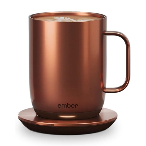 an ember 2 smart mug in copper