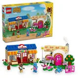LEGO Animal Crossing set featuring a buildable scene with characters and structures from the game, containing 535 pieces suitable for ages 7 and up.