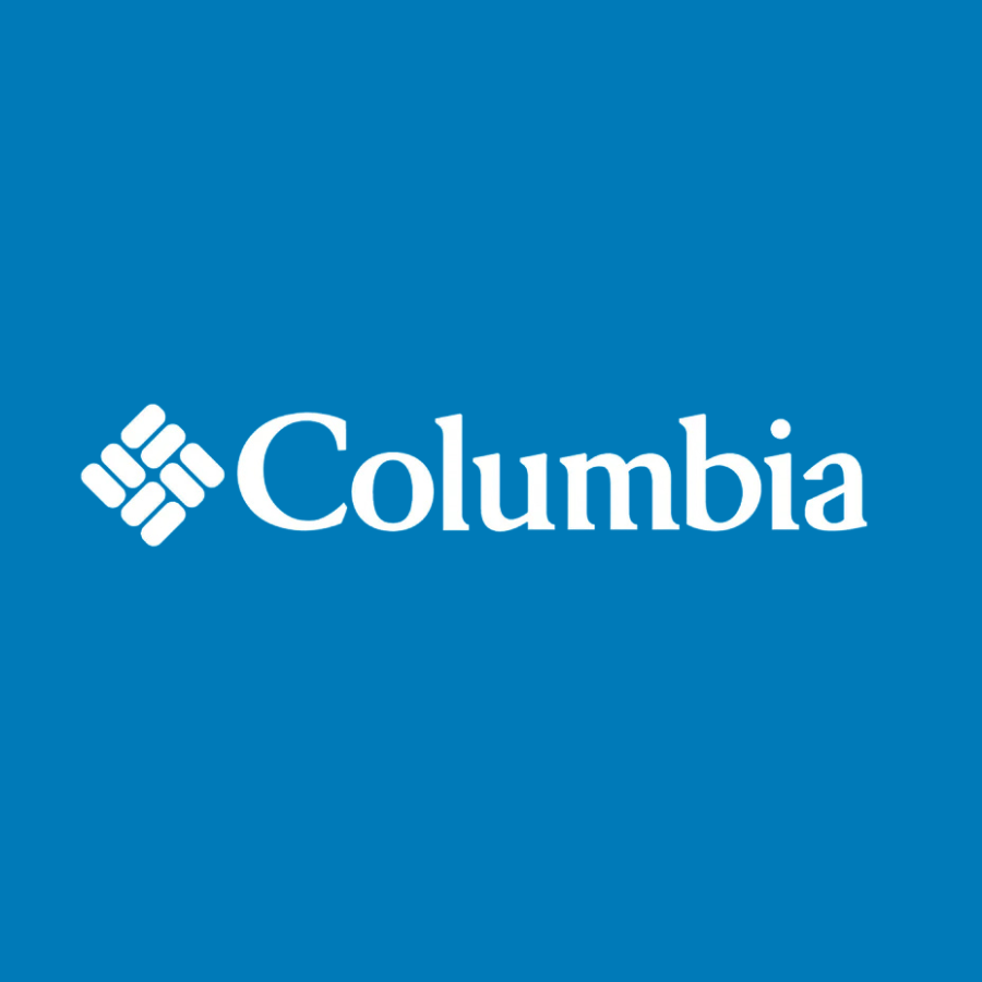 Columbia Sportswear logo, known for outdoor apparel and gear.