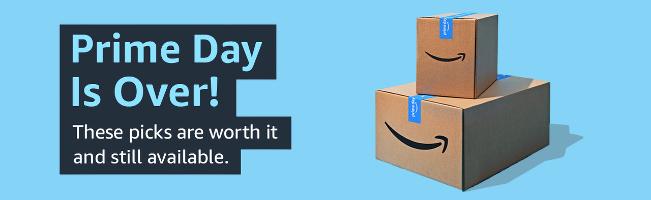 amazon package blue background