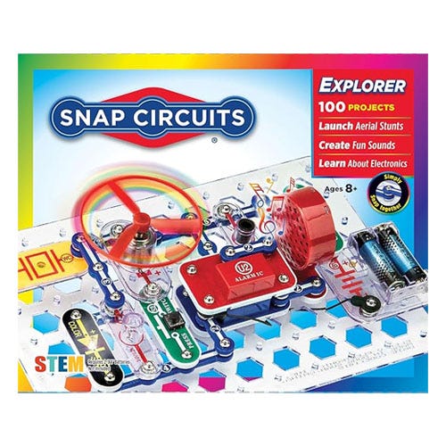 an electrical building set for kids
