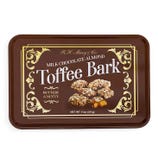 R.H. Macy & Co. Milk Chocolate Almond Toffee Bark, described as buttery and nutty, with a net weight of 11 oz (311g).
