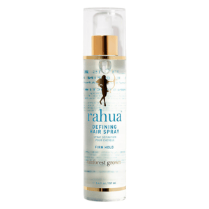 Rahua Defining Hair Spray is a firm hold, rainforest-grown styling product in a 5.4 fl. oz. (157 ml) bottle, designed to provide spray definition for hair.