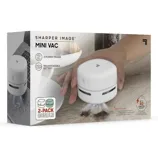 Sharper Image Mini Vac features two power modes, a rechargeable battery with up to 40 minutes runtime, and a compact design for cleaning desks, keyboards, and car interiors. Includes a 2-pack bundle.