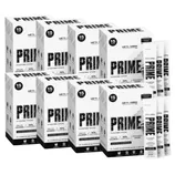 PRIME Meta Moon Hydration Sticks, each box contains 15 sticks, features include 20 calories, 10% coconut water, zero added sugar, flavored electrolyte drink mix.