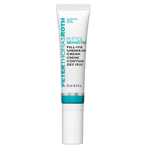 Peter Thomas Roth Peptide 15ml/0.5 fl oz Fill+Fix Under-Eye Cream, designed for contouring and reducing signs of aging.