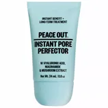 Peace Out Instant Pore Perfector, 24 mL (0.8 oz), contains hyaluronic acid, niacinamide, and mushroom extract for instant benefit and long-term treatment.