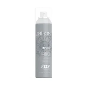 Abba Always Fresh Dry Shampoo, a hair care product in a spray can with minimalist grey and white labeling.