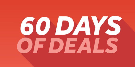 Introducing Brad's Days of Deals in white text on a red background