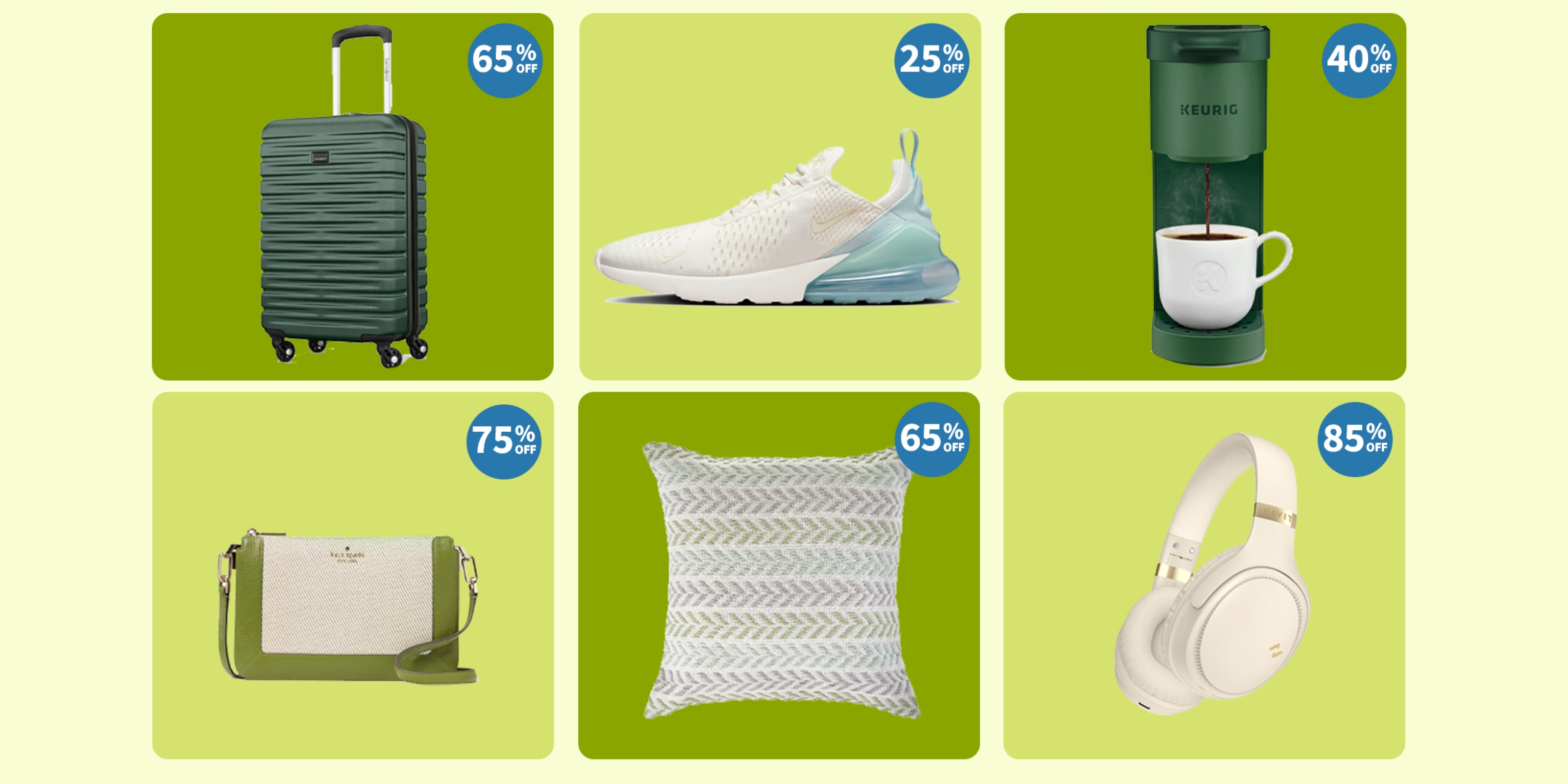 a pink piggy bank on top of gold coins in front of a yellow background