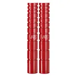 Two stacked red NARS lipstick tubes with the brand logo visible.