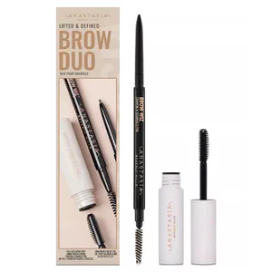 Anastasia Beverly Hills Brow Duo includes a Brow Wiz pencil and a mini Brow Freeze Gel, designed for brow shaping and definition.
