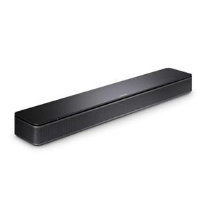 Bose Solo Series II Soundbar is a sleek, compact soundbar with a black finish, designed to enhance TV audio with clear dialogue and deeper bass. Compatible with Bluetooth for wireless music streaming.