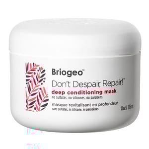 Briogeo Don't Despair, Repair! Deep Conditioning Mask, 8 oz. This hair mask is sulfate-free, silicone-free, and paraben-free.