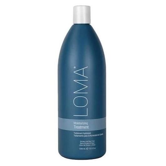 LOMA Moisturizing Treatment, a 1000 ml bottle, designed to hydrate and restore hair.