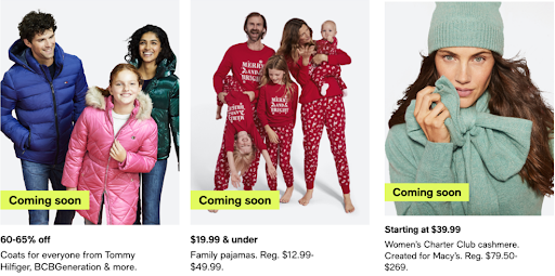 Macy's sale promotion