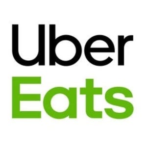 Uber Eats logo with green and black text.