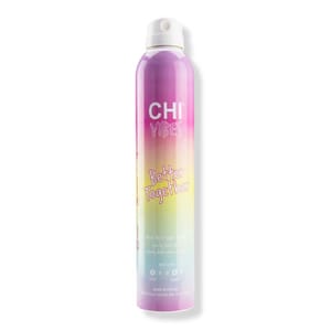 CHI Vibes Better Together Dual Mist Hair Spray, 10 oz, featuring a rainbow gradient design on the can.