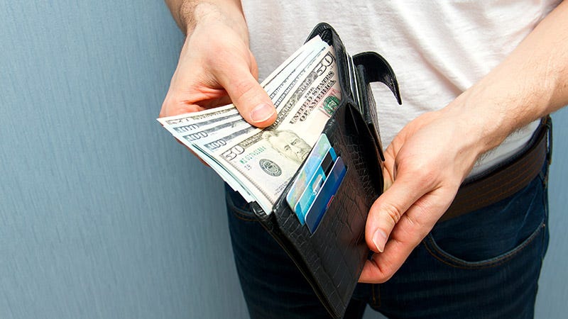 cash in wallet during inflation