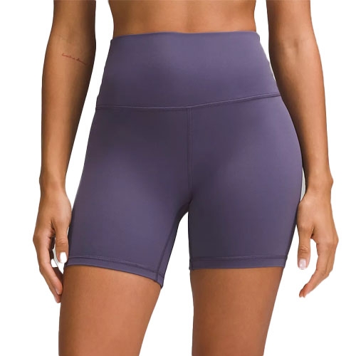 Lululemon Align Shorts are high-waisted, form-fitting, and made from soft, stretchy material, typically used for yoga and casual wear. The shorts are designed for comfort and movement freedom.
