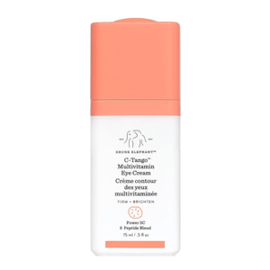 Drunk Elephant C-Tango Multivitamin Eye Cream, 15 ml, designed to firm and brighten with Power 5C and an 8 Peptide Blend.