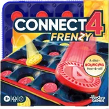 Connect 4 Frenzy by Hasbro Games is a disc-bouncing free-for-all game for 2-6 players, aged 8 and up.