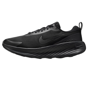 Nike Men's Promina Walking Shoes are sleek, all-black sneakers featuring a mesh upper for breathability and a cushioned sole for comfort, ideal for walking and casual use.