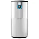 Shark air purifier with Clean Sense IQ technology, featuring a digital display for air quality levels.