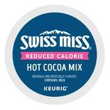Swiss Miss Reduced Calorie Hot Cocoa Mix, naturally and artificially flavored, contains milk. Made for use with Keurig machines.
