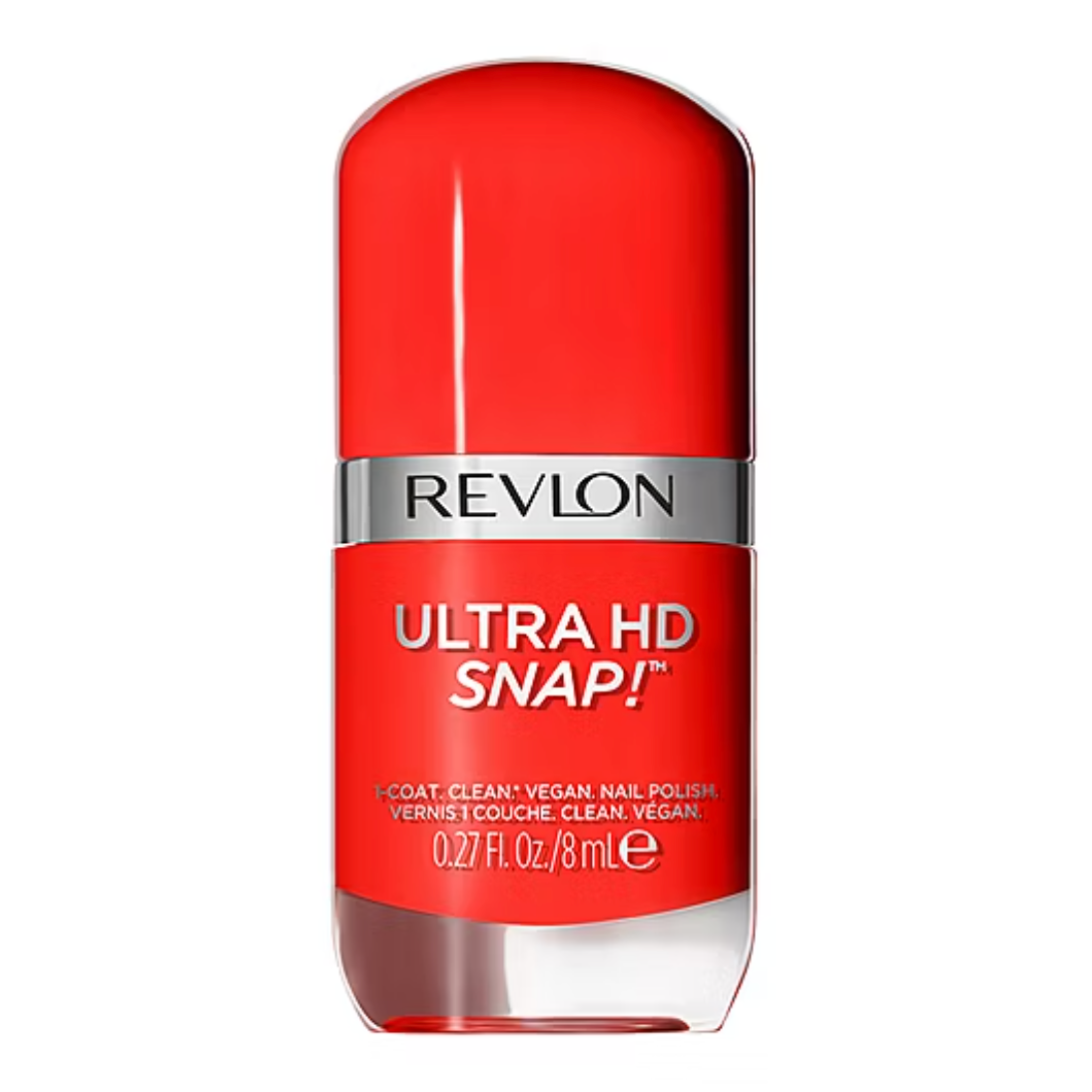 Revlon Ultra HD Snap! 1-Coat Clean Vegan Nail Polish, 0.27 fl. oz.