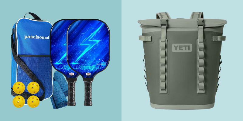 pickleball paddle set yeti backpack