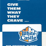 White Castle gift card, offering denominations from $15 to $100, promotes the tagline \“Give Them What They Crave... The Original Slider.\“